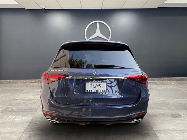 Certified Used 2025 Blue Mercedes-Benz GLE 450e image 5