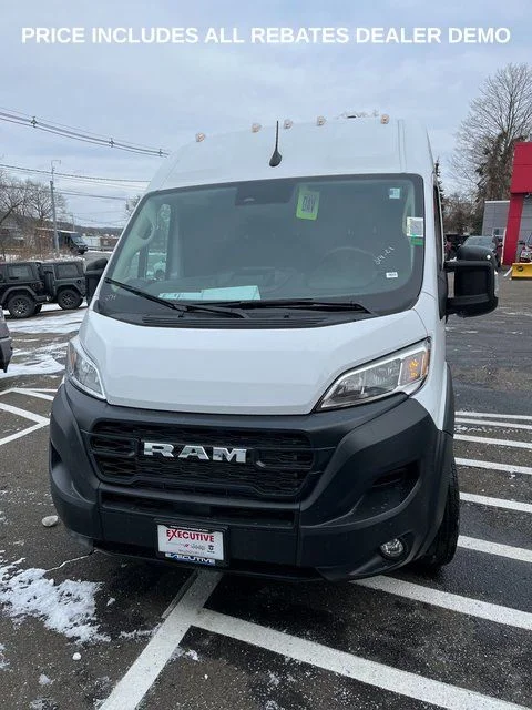 New 2026 Bright White Clearcoat RAM High Roof image 3