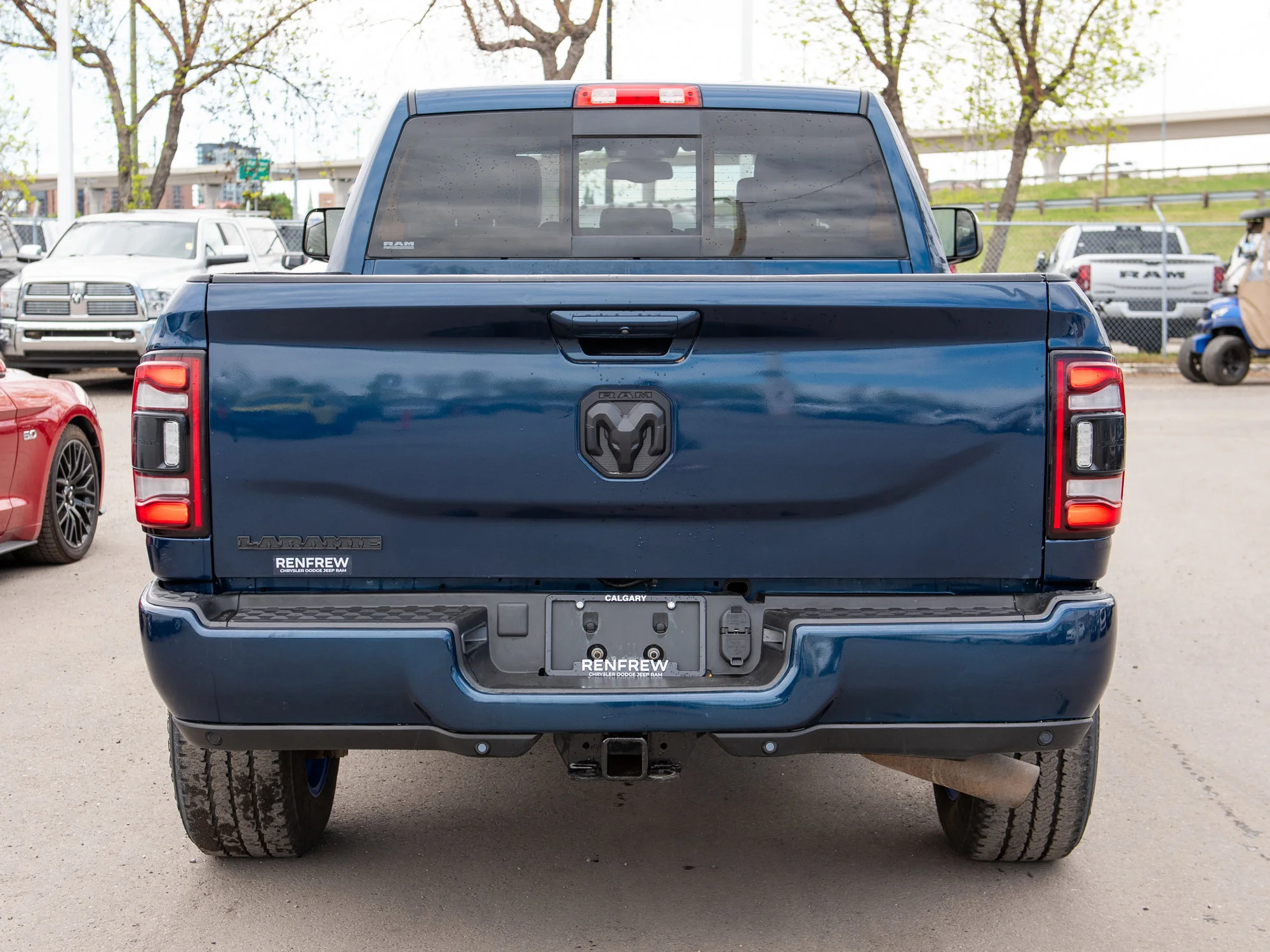 Used 2021 Blue RAM Laramie * Night Edition | Cummins Diesel | Rear Air Suspension | Harman/Kardon | Apple CarPlay image 16