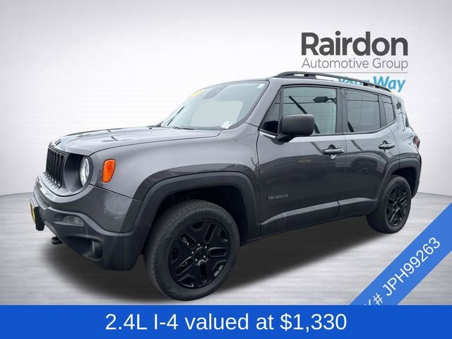 Used 2018 Granite Crystal Metallic Clearcoat Jeep Upland Edition image 3