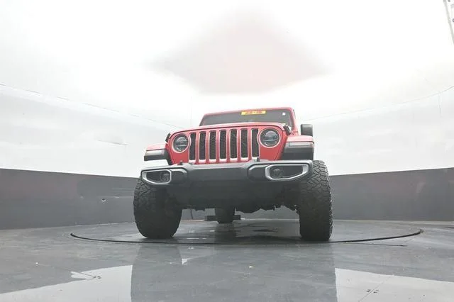 Used 2020 Red Clearcoat Jeep Overland image 38