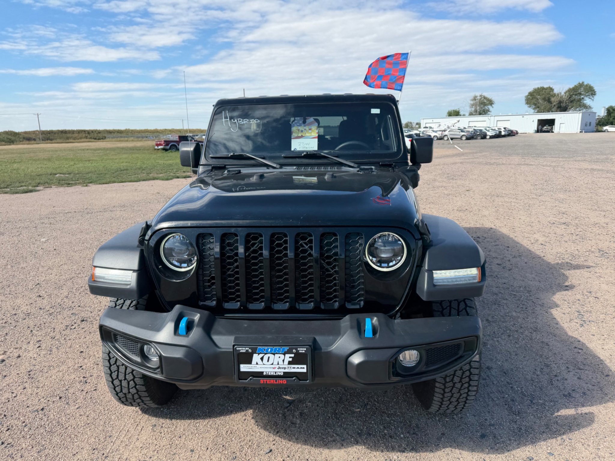 Used 2023 Black Clearcoat Jeep Willys image 2