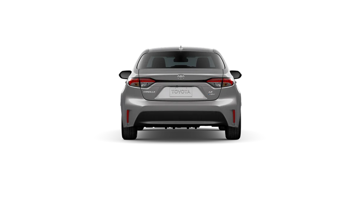New 2027 Classic Silver Metallic Toyota Hybrid LE image 8