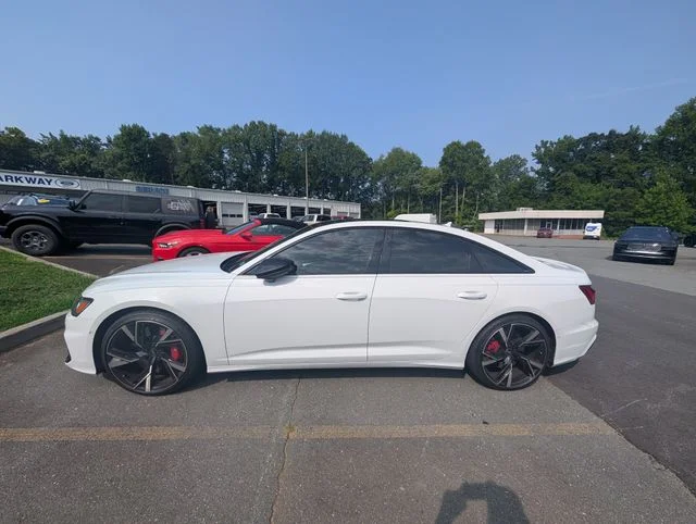 Used 2021 White Audi 2.9T Premium Plus image 2