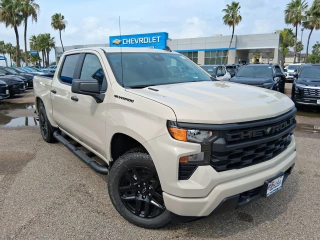 New 2026 Chevrolet Silverado 1500 Custom Rear Wheel Drive Crew Cab