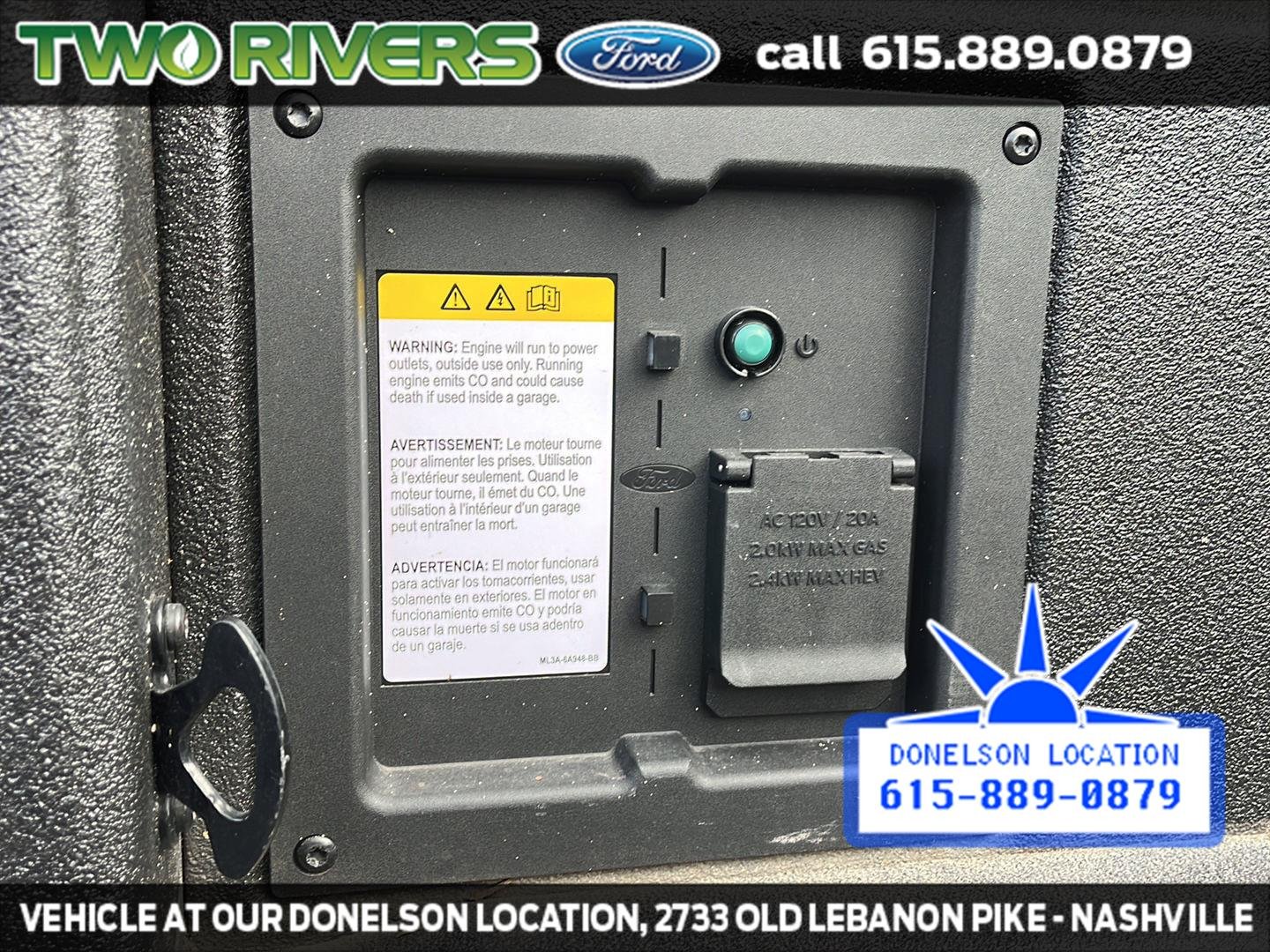 Used 2021 Carbonized Gray Metallic Ford LARIAT image 17