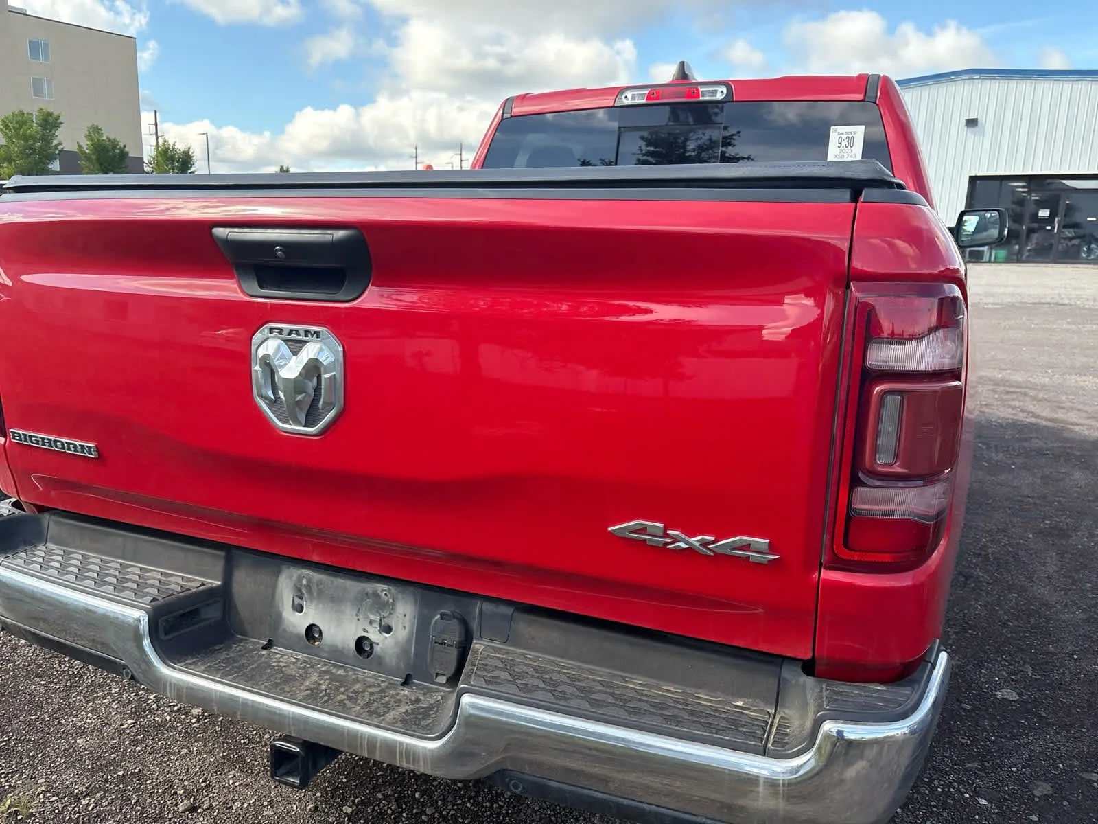 Used 2023 Flame Red Clearcoat Ram Big Horn image 12