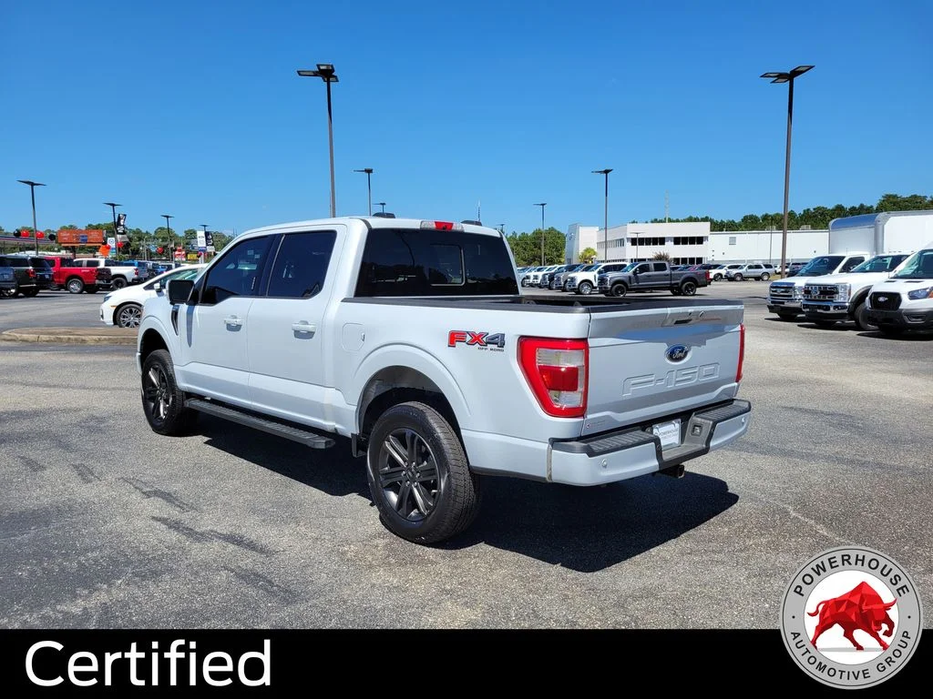 Used 2022 White Ford Lariat image 4