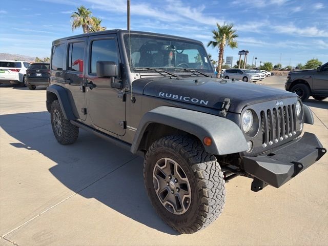 Certified Used 2017 Gray Jeep Unlimited Rubicon image 2