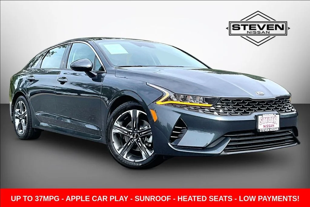 Used 2021 Gray Kia EX image 1