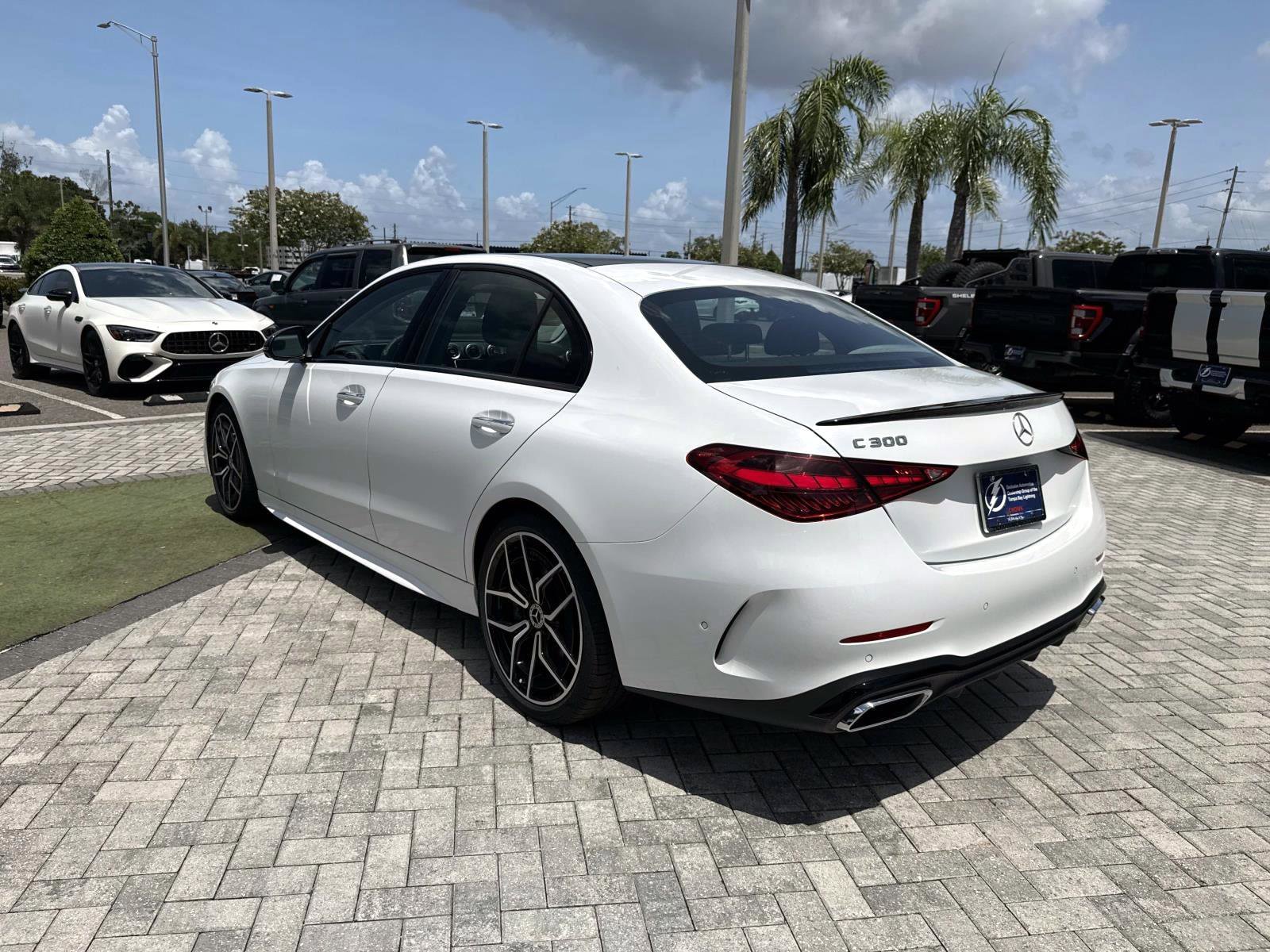 New 2026 Moonlight White Mercedes-Benz C 300 Sedan image 4