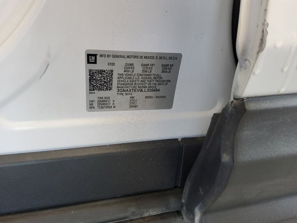 Used 2020 White Chevrolet LT image 20