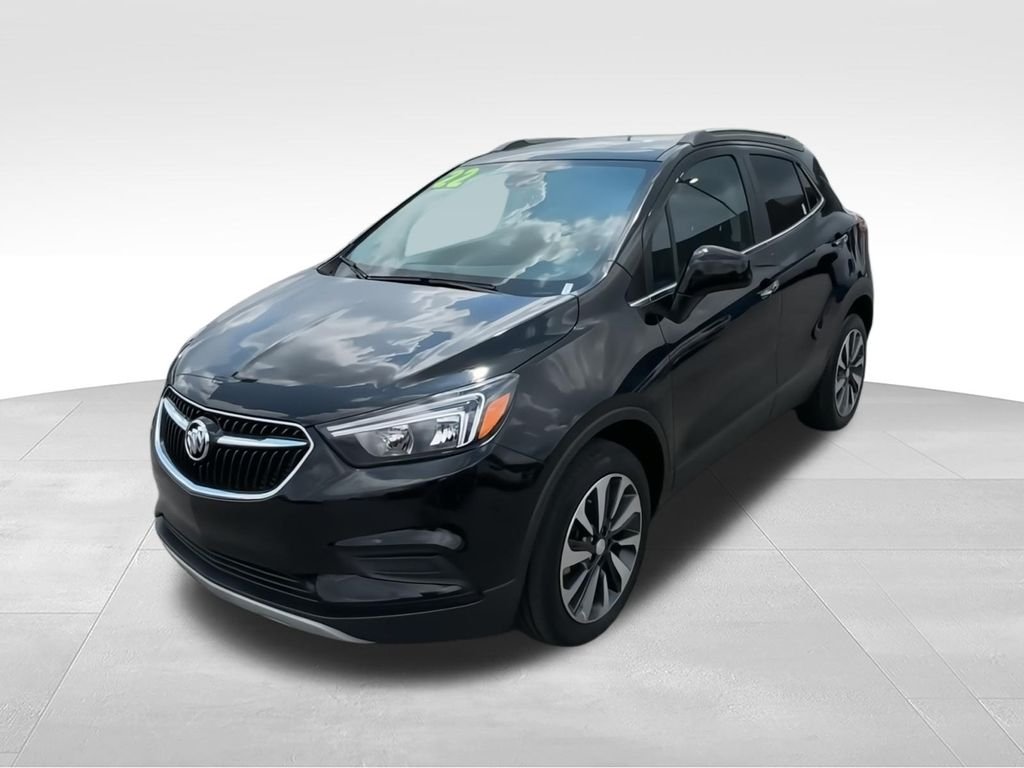 Used 2022 Black Buick Preferred image 4