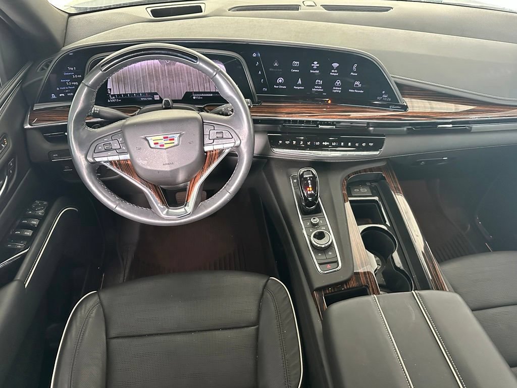 Used 2023 Argent Silver Metallic Cadillac Premium Luxury image 14