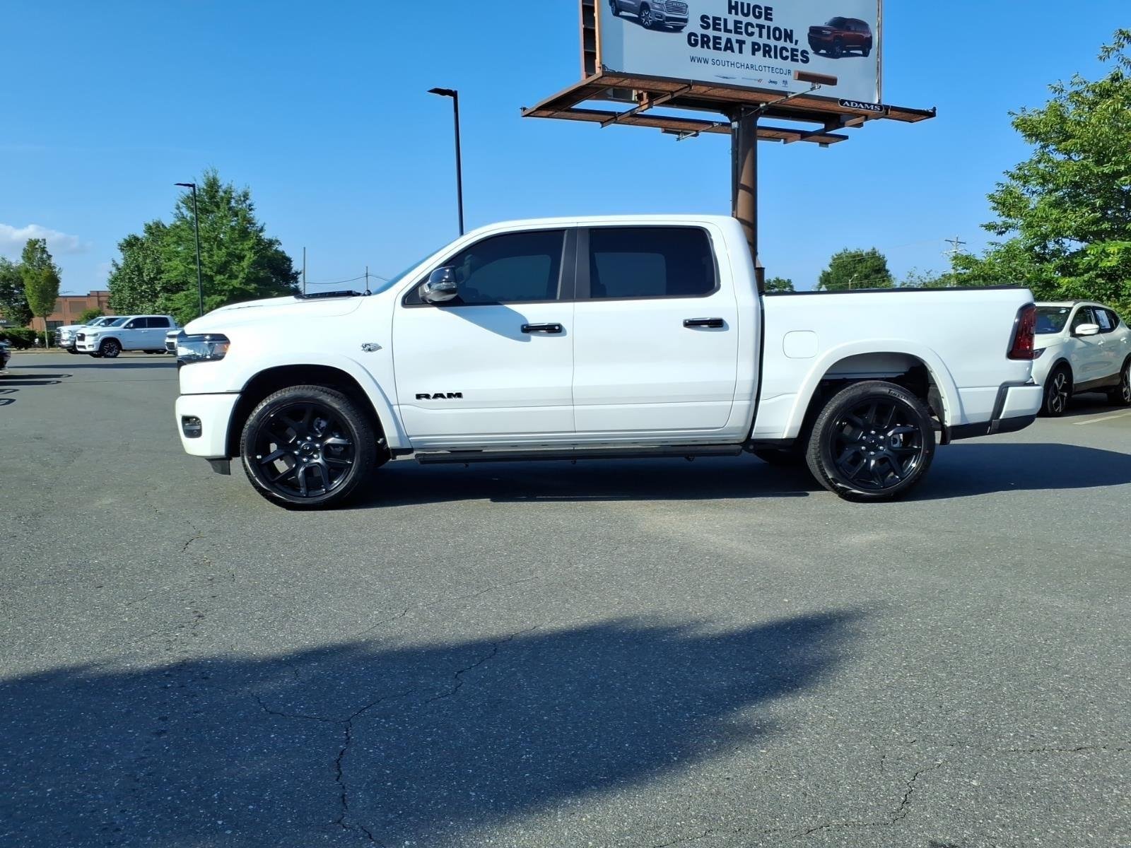 New 2026 Ivory White Tri-Coat Pearl-Coat Exterior Paint RAM Laramie image 3
