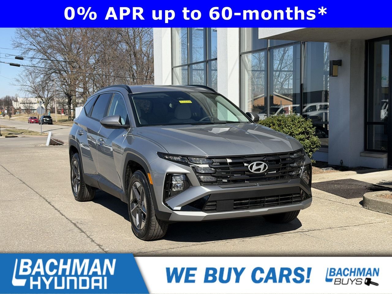 New 2026 Shimmering Silver Hyundai SEL AWD image 1