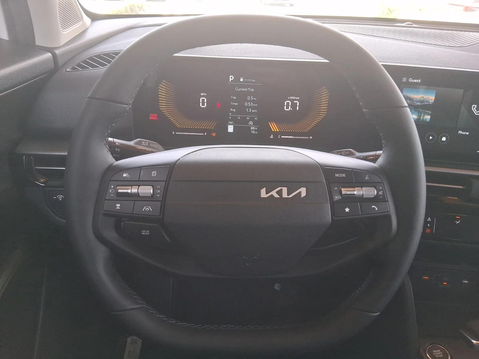 New 2026 White Kia LX image 11