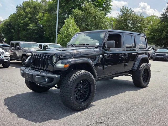 Used 2019 Black Jeep Unlimited Sahara image 3