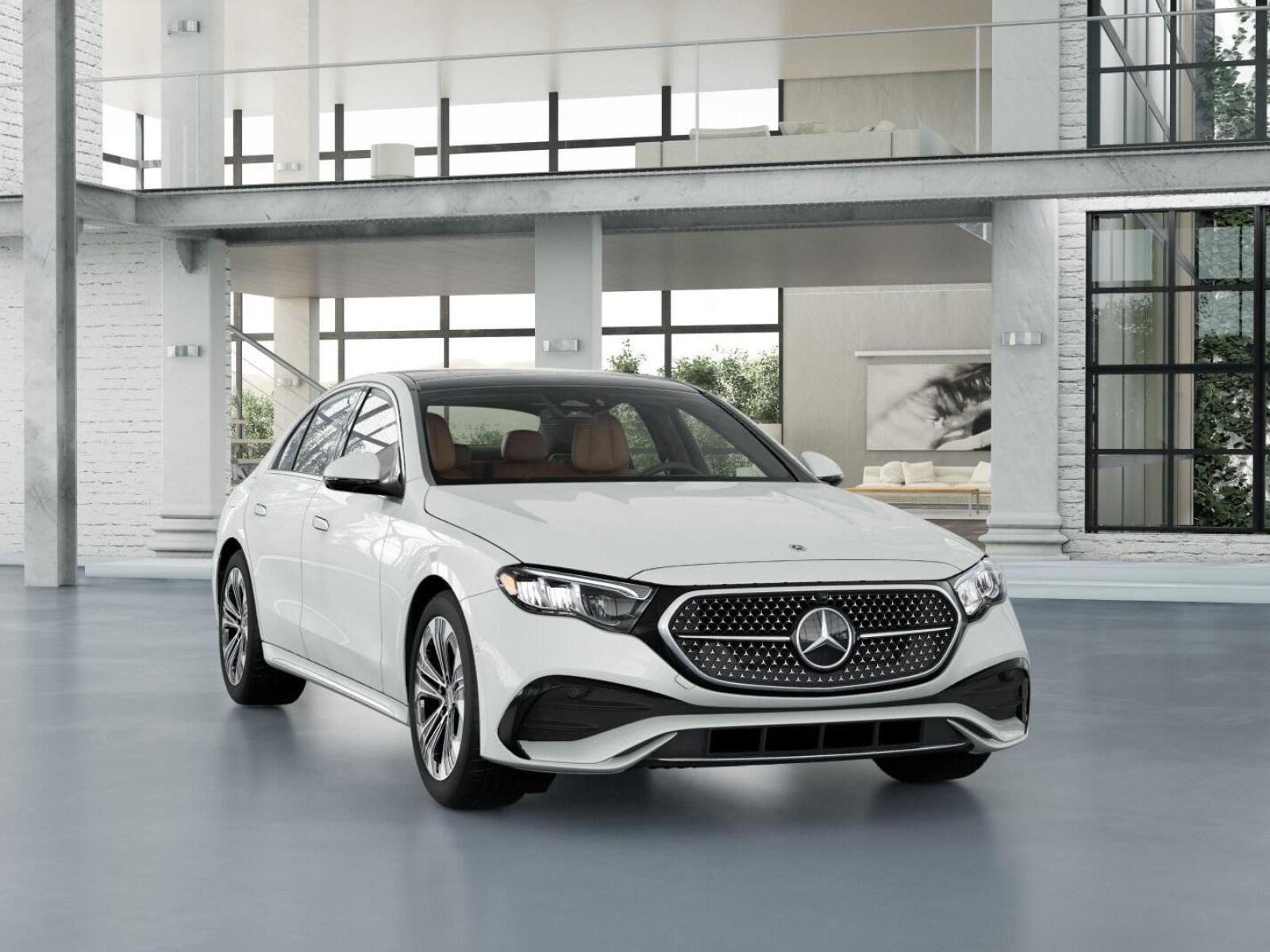 New 2026 MANUFAKTUR Moonlight White Metallic Mercedes-Benz E350 image 9