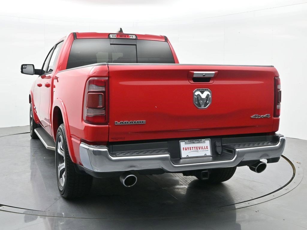 Used 2022 Flame Red Clearcoat Ram Laramie image 7