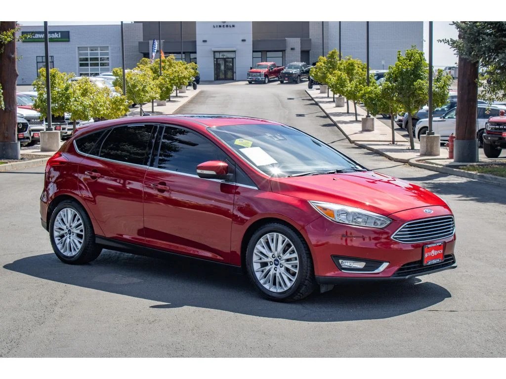 Used 2017 Ford Focus Titanium with VIN 1FADP3N2XHL320614 for sale in Mountain Home, ID