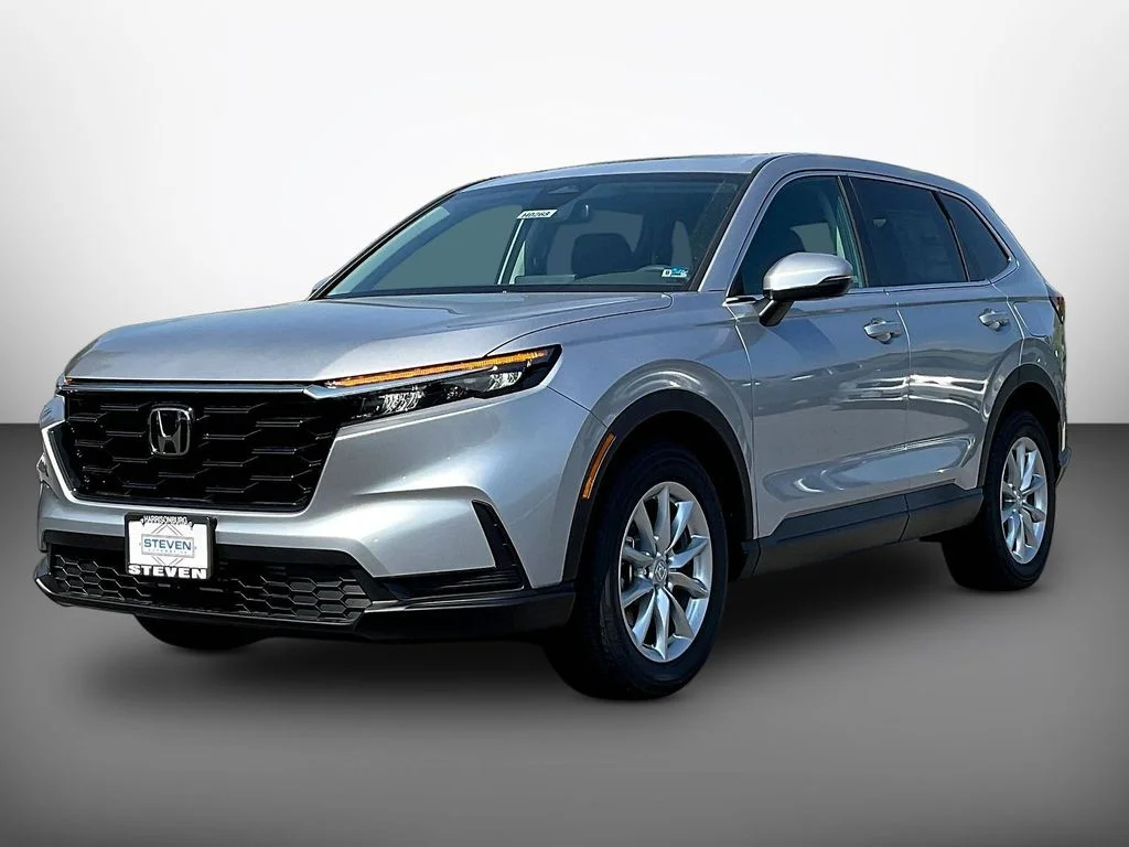 New 2026 Solar Silver Metallic Honda AWD EX image 3