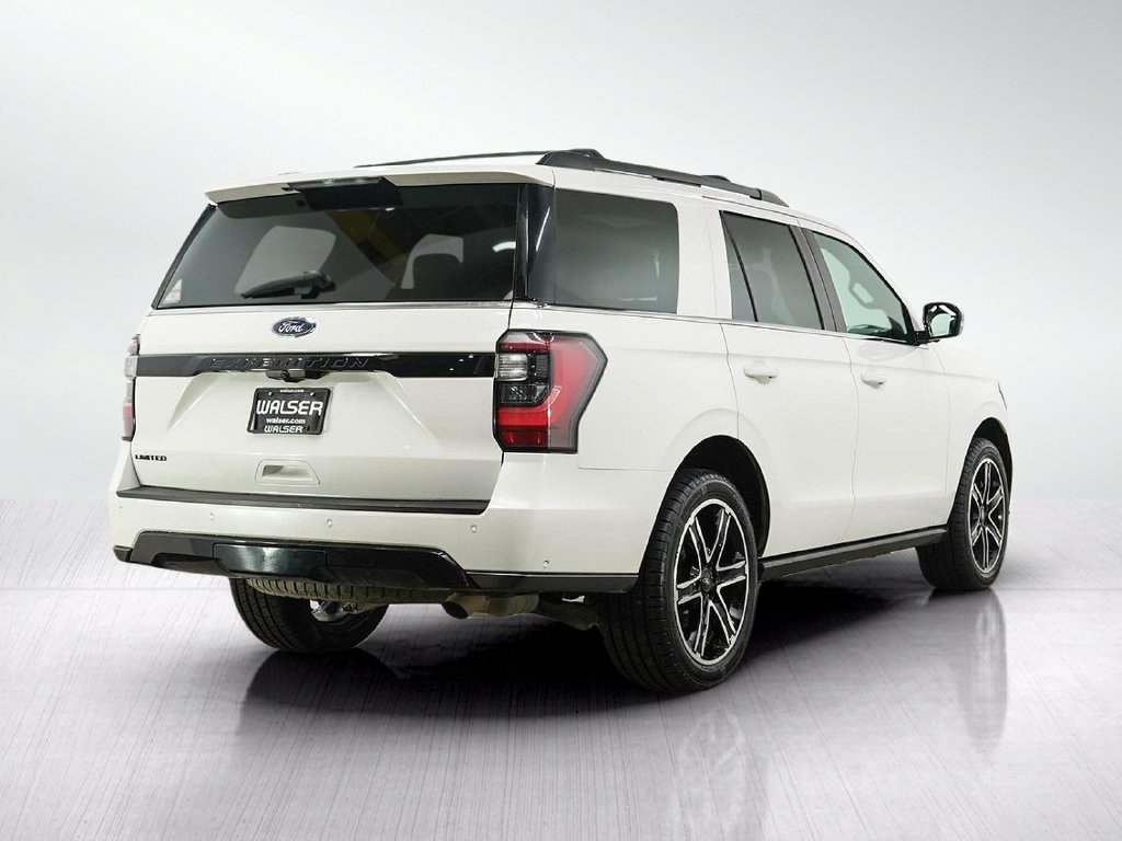 Used 2021 White Metallic Ford Limited image 5