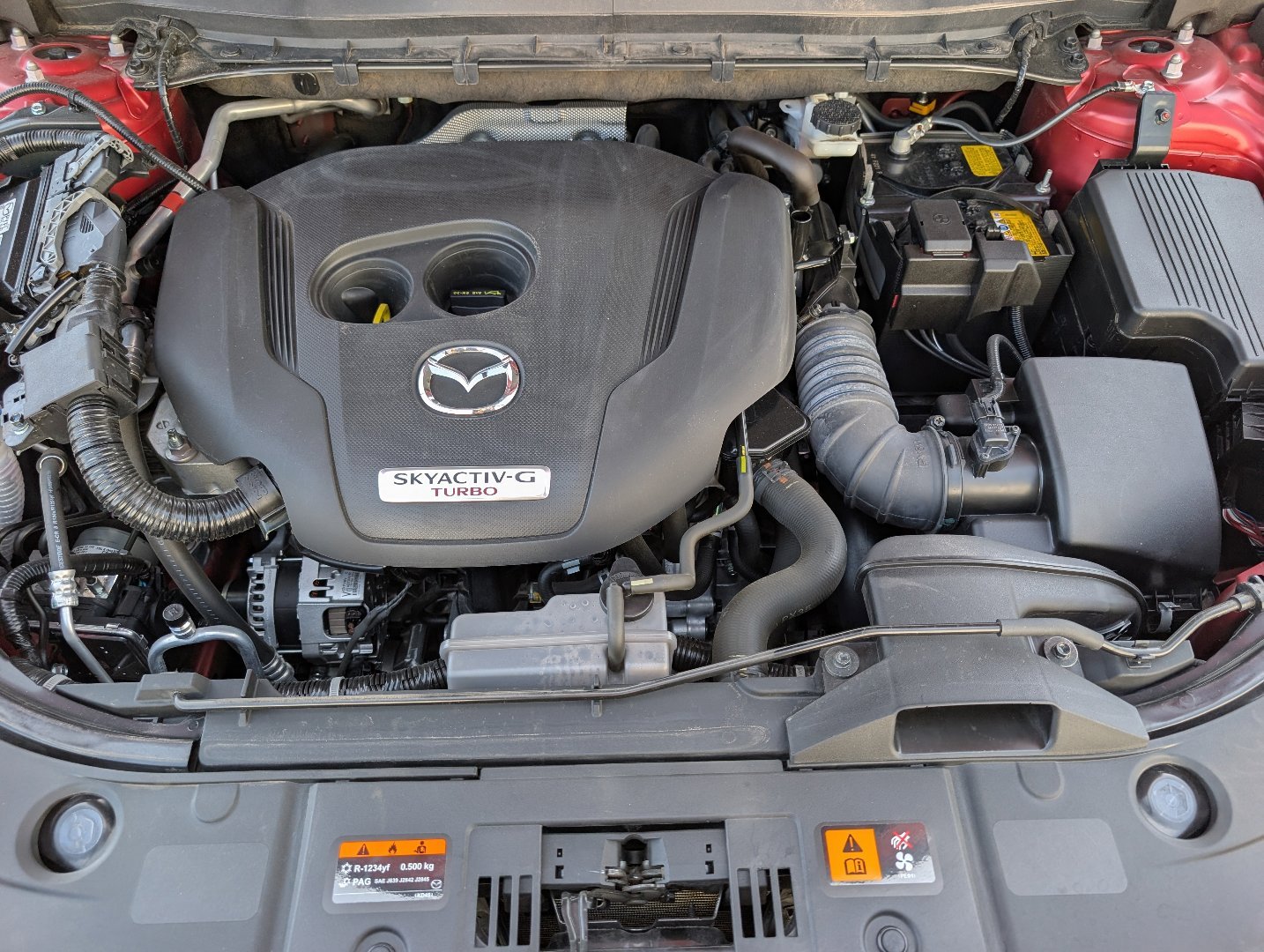 Used 2024 Soul Red Crystal Metallic Mazda 2.5 Turbo Premium Package image 27