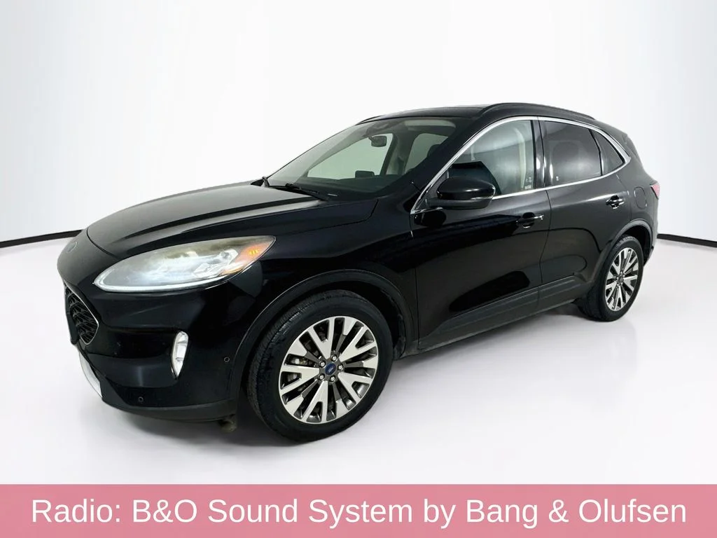 Used 2020 Black Ford Titanium image 3