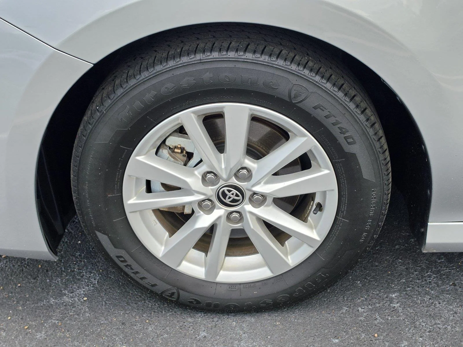 Used 2025 Celestial Silver Metallic Toyota LE image 32