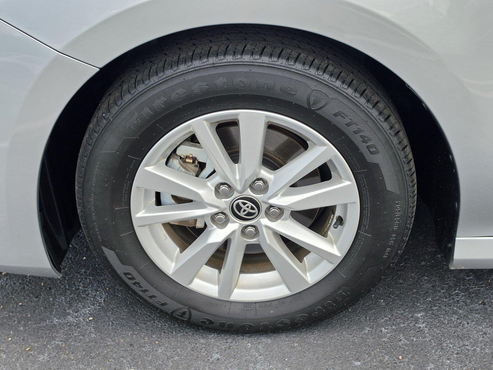 Used 2025 Celestial Silver Metallic Toyota LE image 32