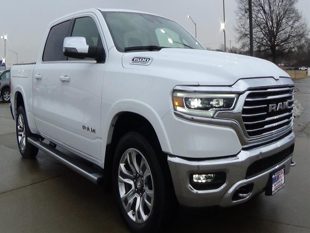 Used 2024 Bright White Clear Coat (pw7) RAM Limited Longhorn image 4
