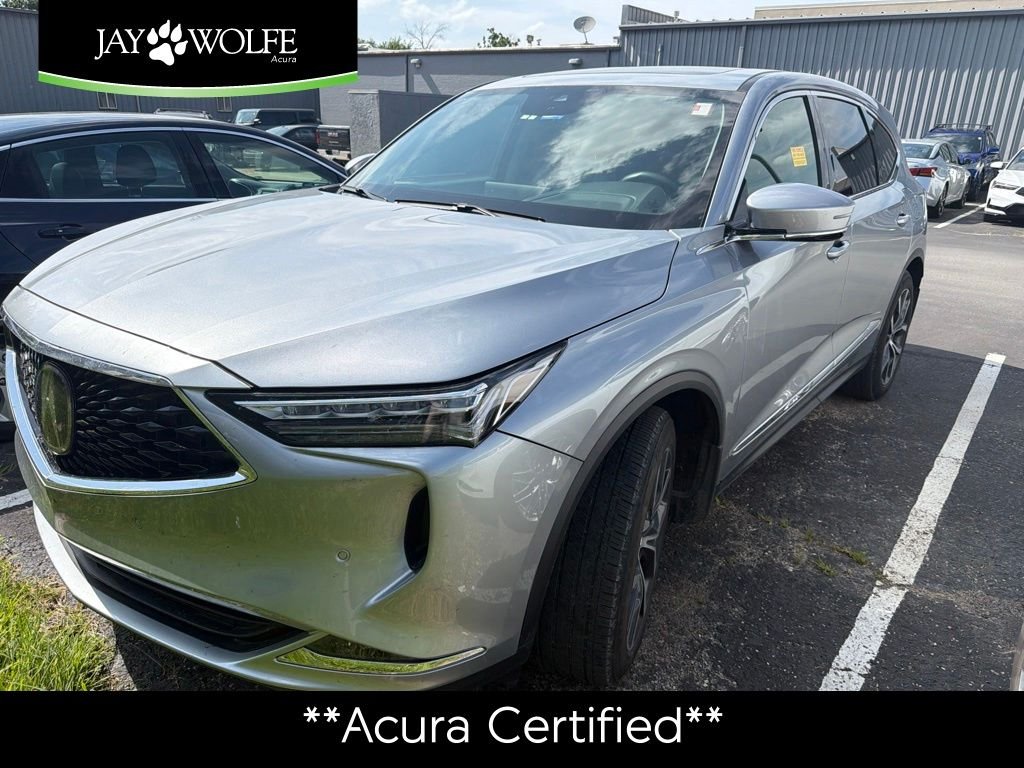 Used 2023 Silver Acura Technology image 1