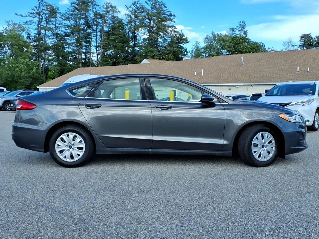 Used 2020 Ford Fusion S with VIN 3FA6P0G7XLR101033 for sale in Dover, NH