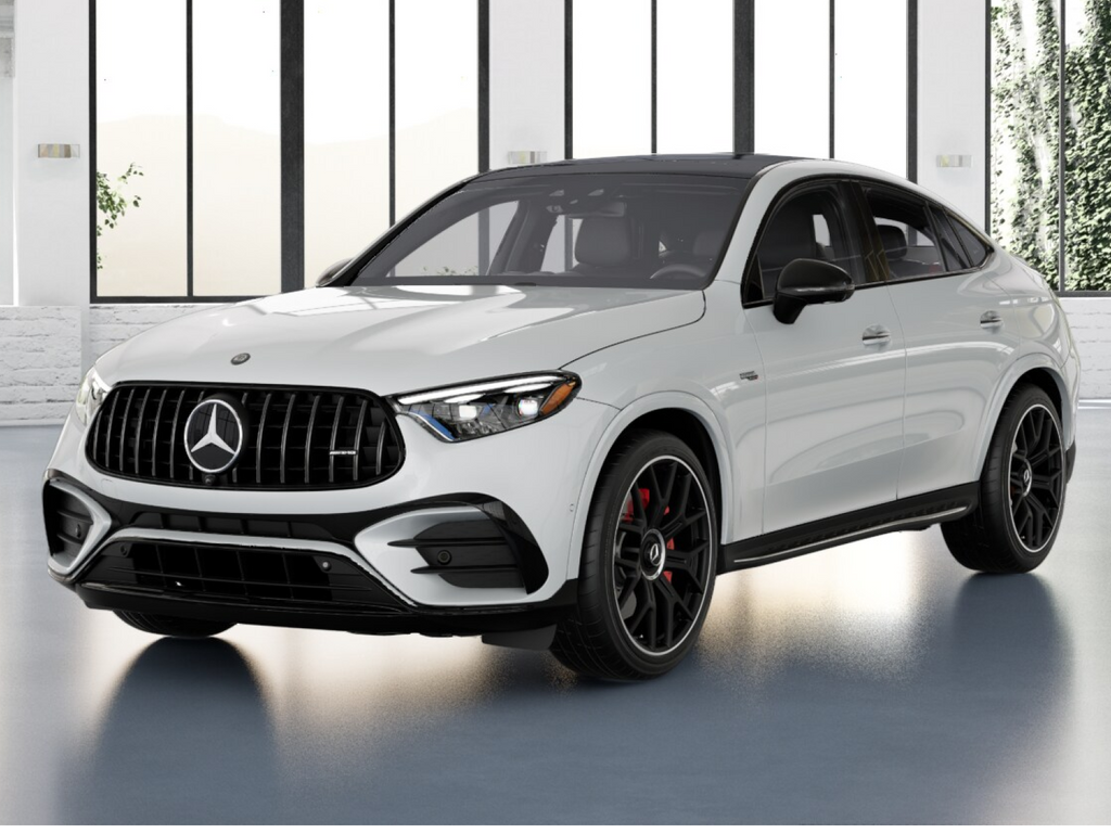 New 2027 MANUFAKTUR Moonlight White Metallic Mercedes-Benz AMG® GLC 53 4MATIC+ Coupe image 1