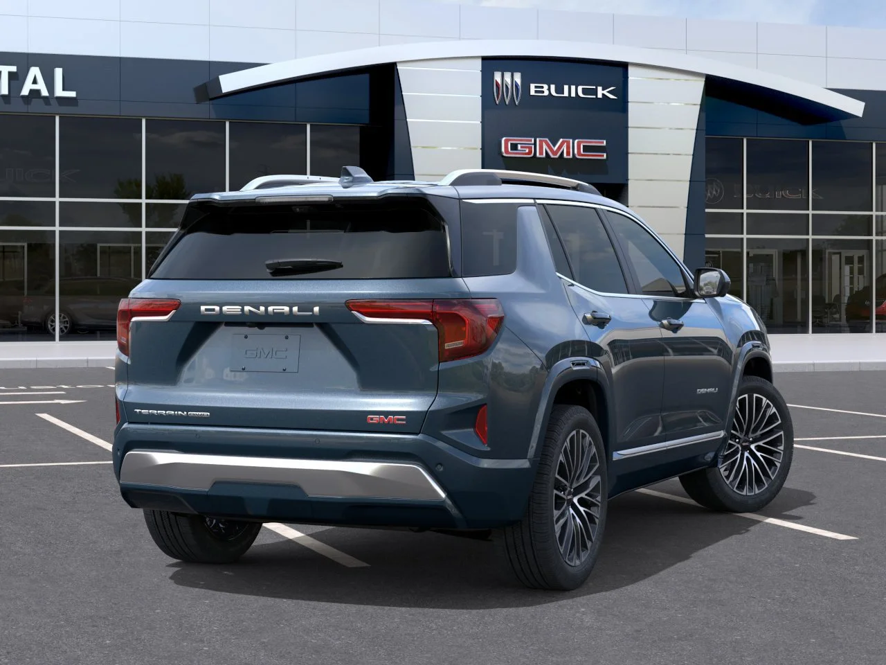 New 2027 DOWNPOUR METALLIC GMC AWD Denali image 5