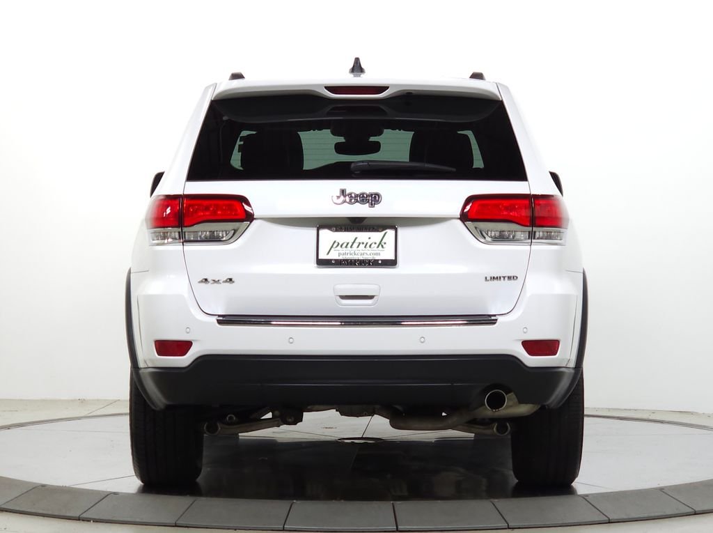 Used 2021 Bright White Clearcoat Jeep Limited image 6