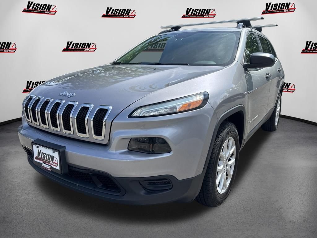 Used 2016 Silver Jeep Sport image 1