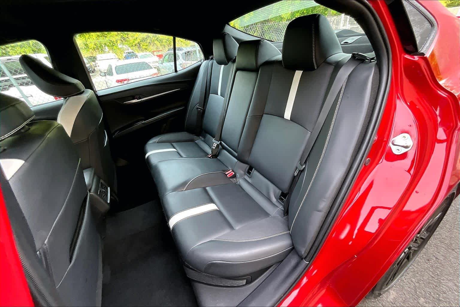 Used 2025 Supersonic Red Toyota SE image 20