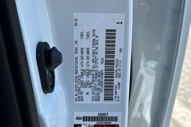 New 2026 Ice Cap Toyota  SR5 image 25