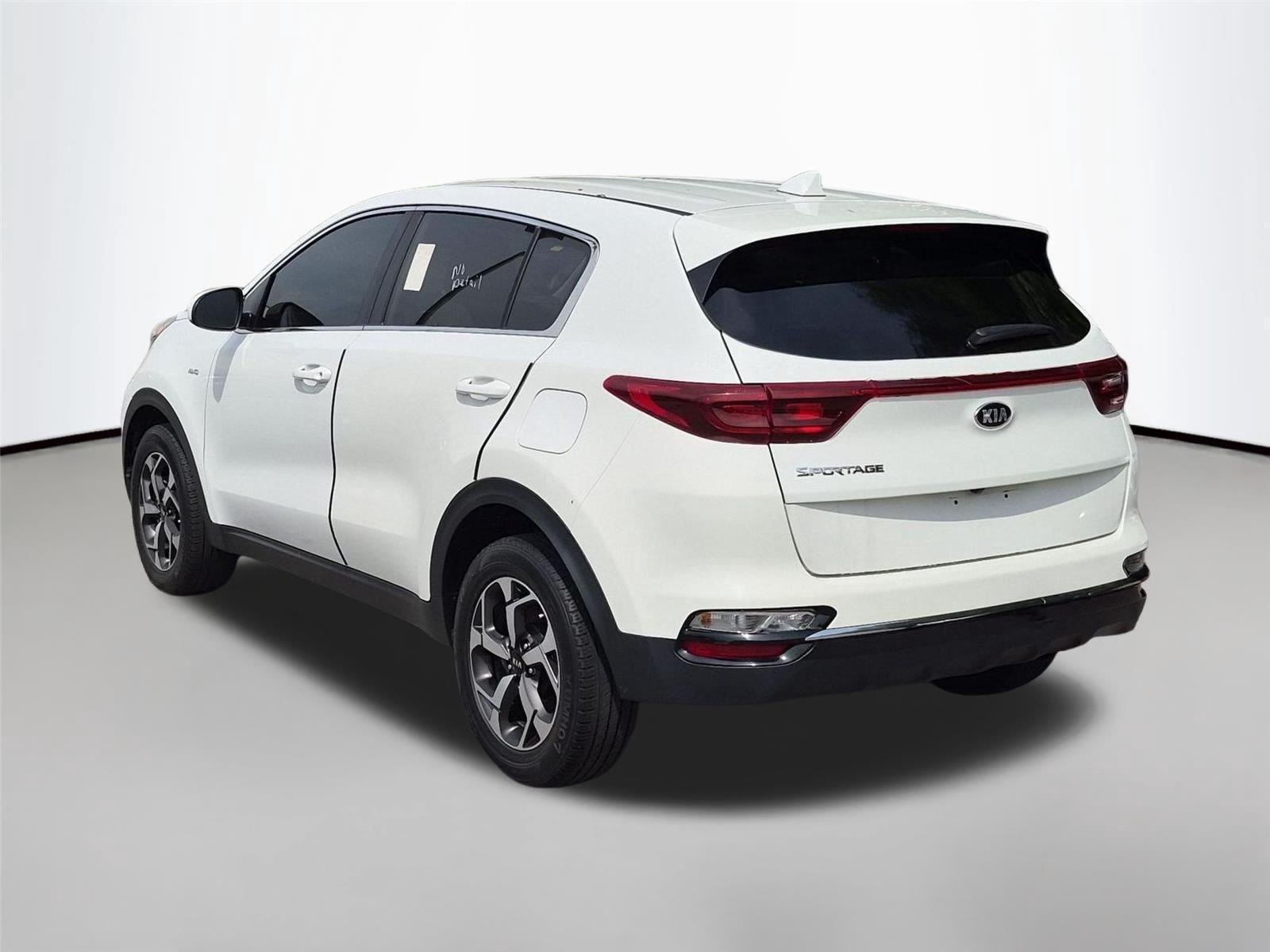 Used 2020 Clear White Kia LX image 3