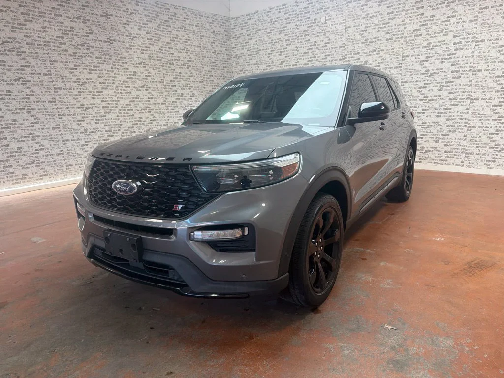 Used 2021 Stone Gray Metallic Ford ST image 3