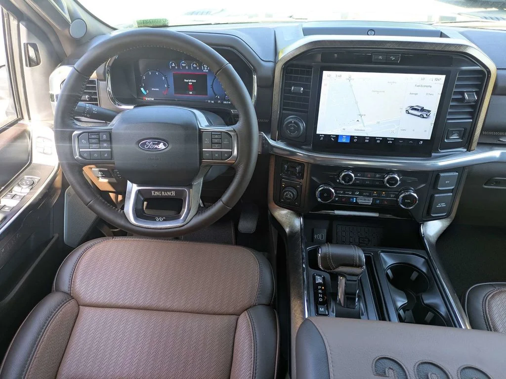 New 2026 Star White Metallic Tri-Coat Ford King Ranch image 16