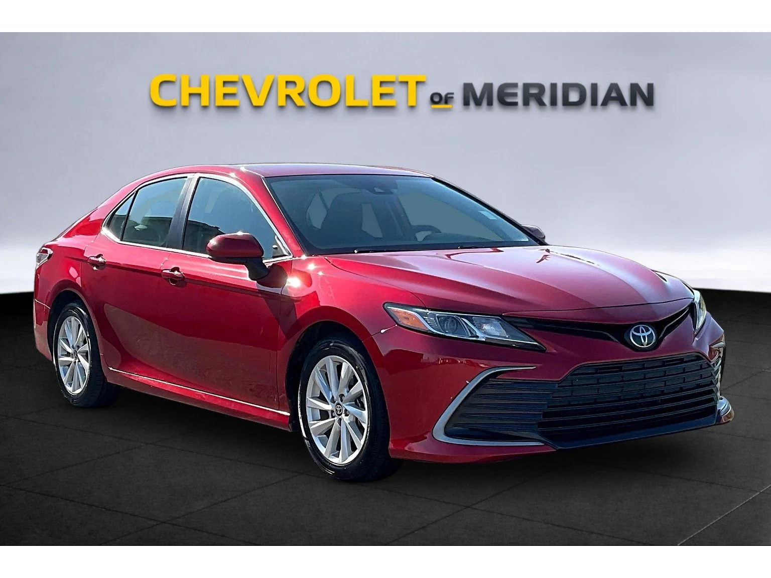 Used 2024 Red Toyota LE image 1