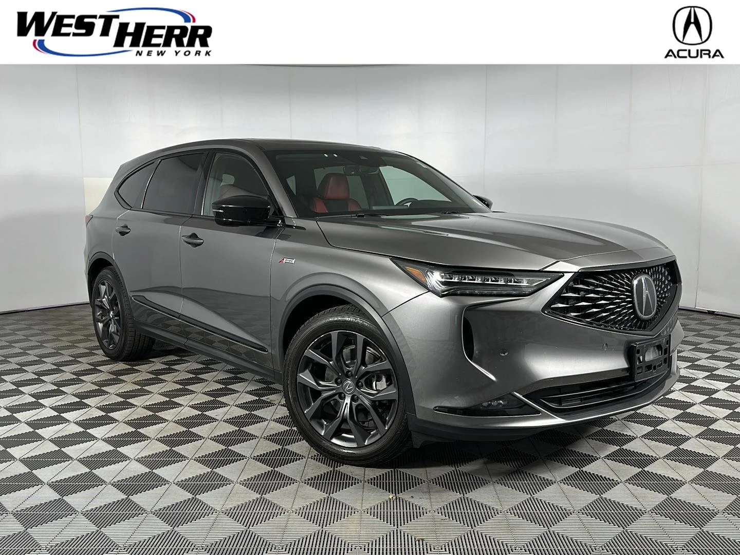 Used 2023 Liquid Carbon Metallic Acura w/A-Spec Package image 1