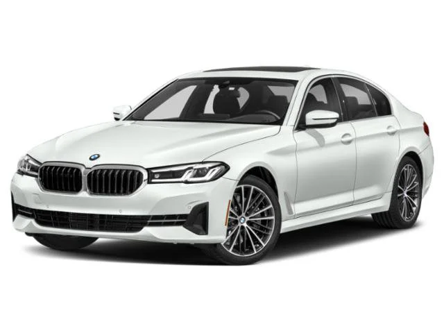 Used 2023 Black Sapphire Metallic BMW 540i image 1