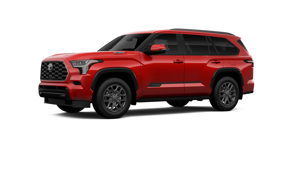 New 2026 Supersonic Red Toyota Platinum image 2