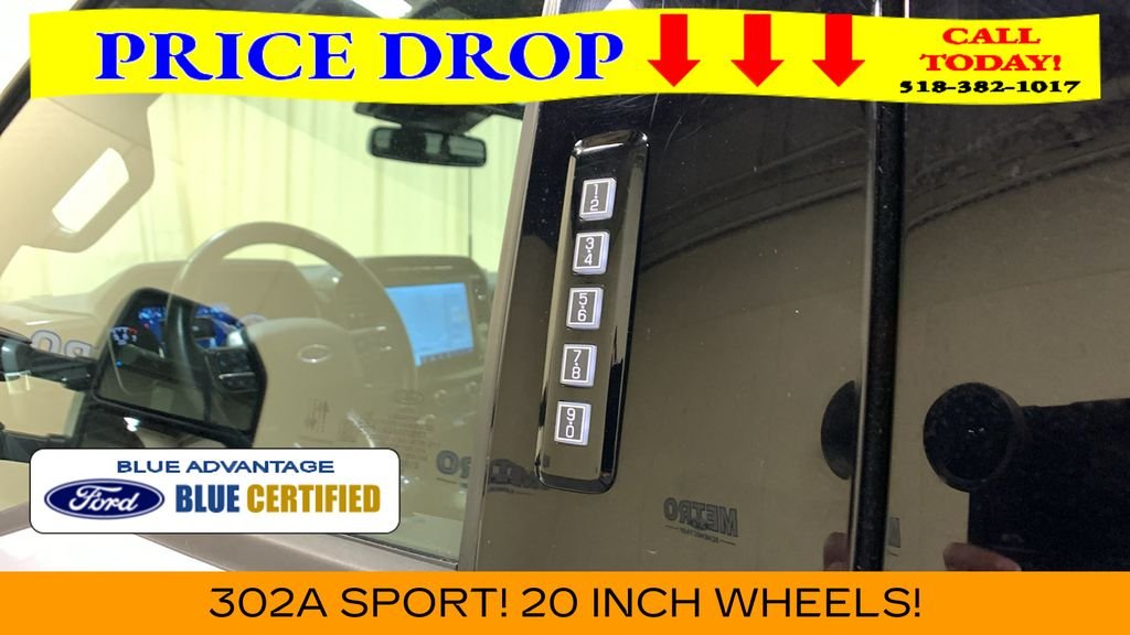 Certified Used 2022 White Metallic Ford XLT image 27
