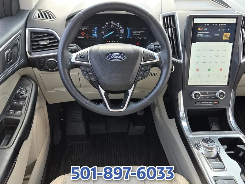 Used 2023 White Metallic FORD TITANIUM AWD image 11