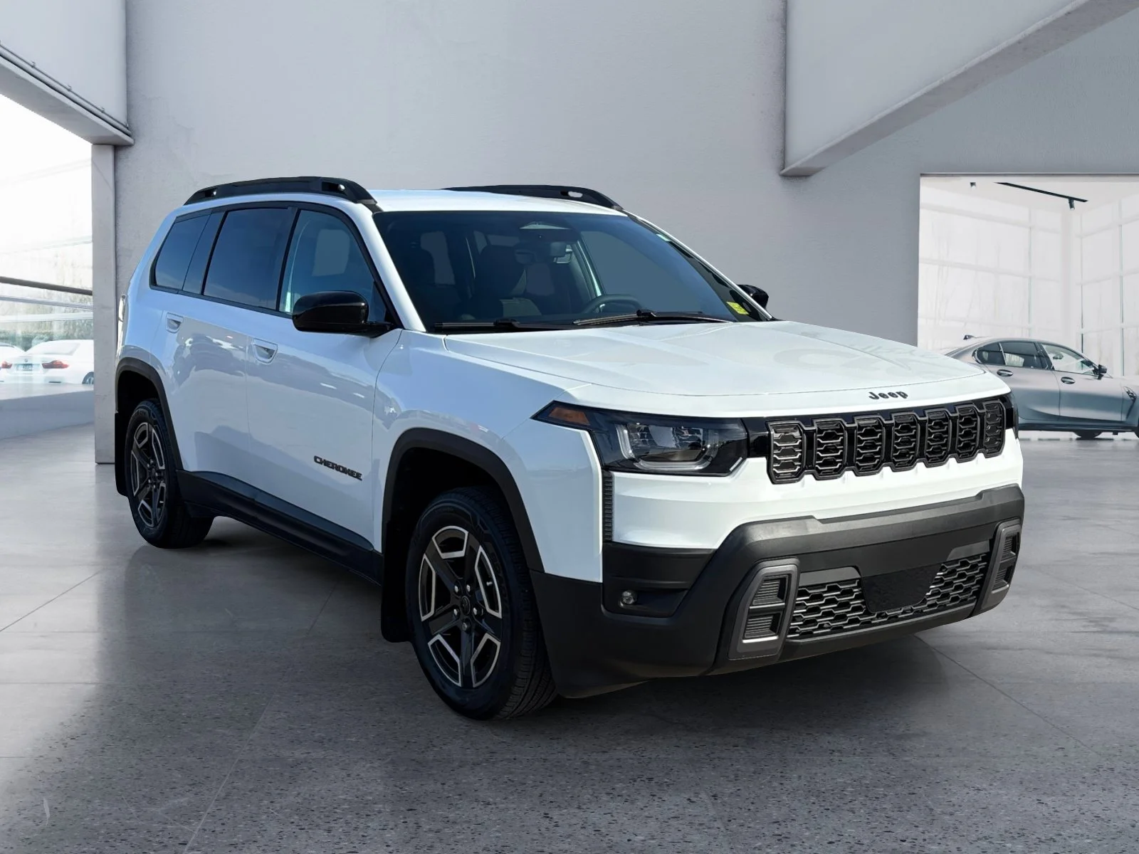 New 2026 Bright White Jeep Laredo image 7